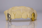 Gold Nugget Fangs Grillz