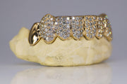 Capped Diamond Grillz SI Clarity