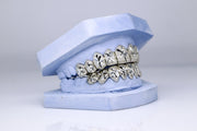 Starburst Cut Diamond Dust Grillz