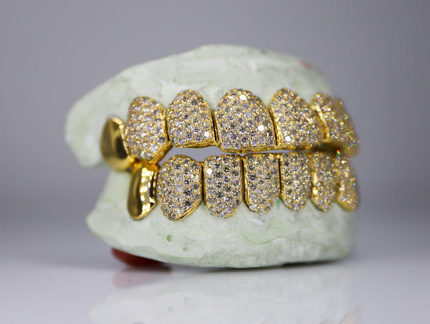 Capped Diamond Grillz VS Clarity