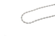 White Gold Diamond Baguette Chain