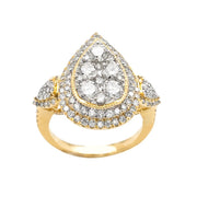 Pear Shape Diamond Ring