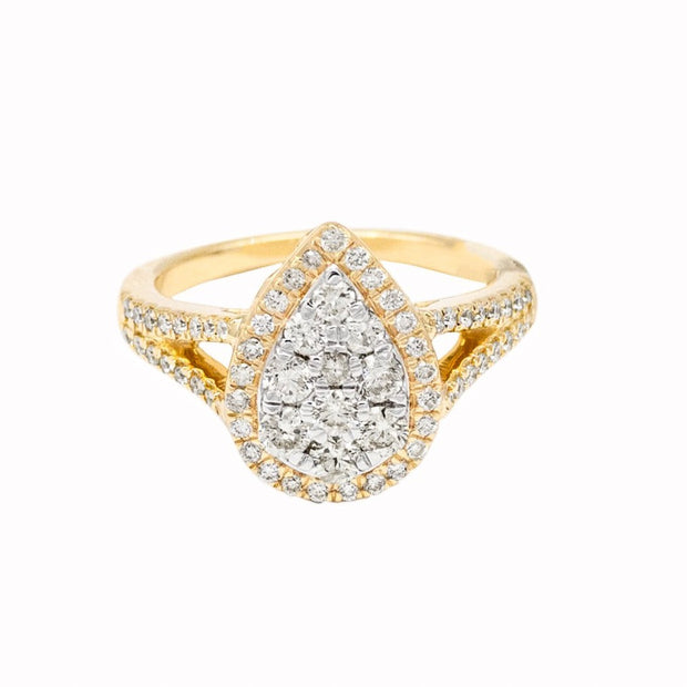 Eternity Pear Shape Ring